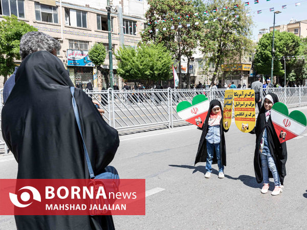 راهپیمایی روز قدس در مشهد