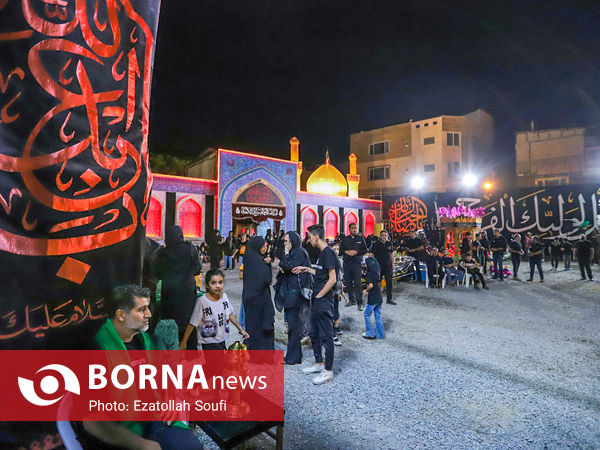  سوگواری شب هشتم محرم