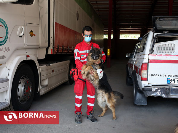 بازدید خبرنگاران از سازمان امداد و نجات جمعیت هلال احمر