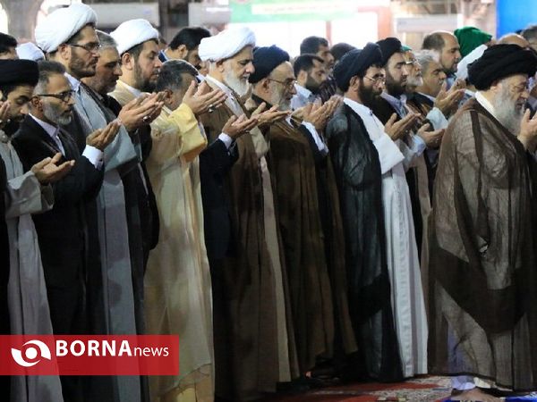 اقامه نماز عید فطر در مصلا اهواز