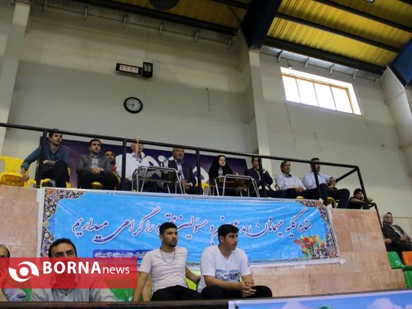 اختتامیه جام بزرگ والیبال شهرستان لاهیجان