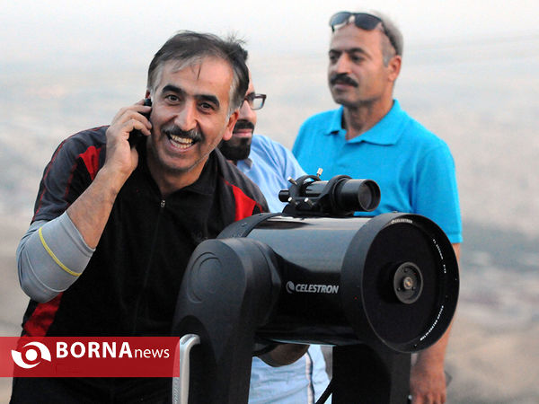 استهلال ماه شوال در غرب تهران
