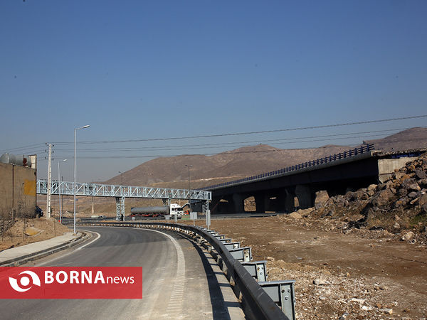 بازدید از اتوبان شهید نجفی رستگار