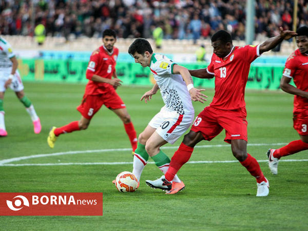 دیدار تیم های ملی ایران و عمان