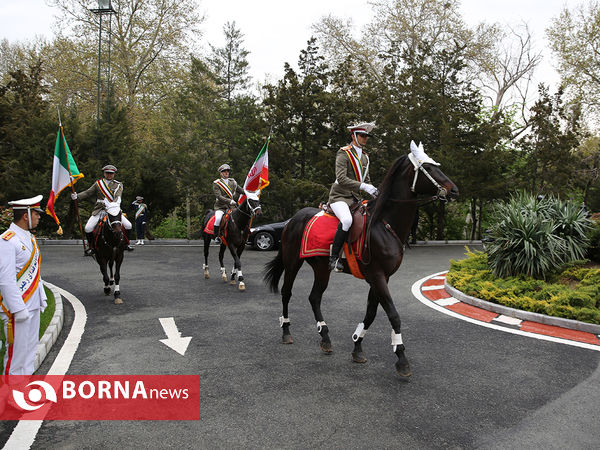 استقبال رسمی از نخست وزیر ایتالیا و مذاکره مقامات عالی رتبه دو کشور