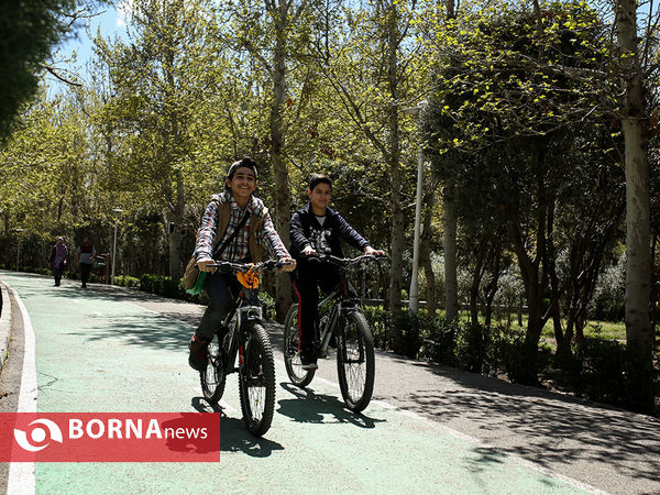 سیزده به در در پارک لاله تهران