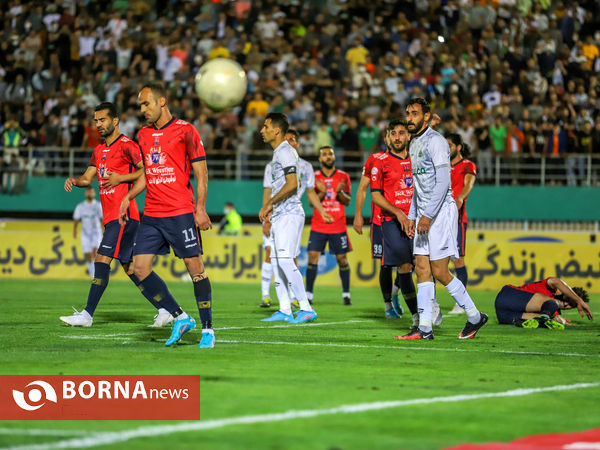 دیدار تیم های فوتبال آلومینیوم - نساجی