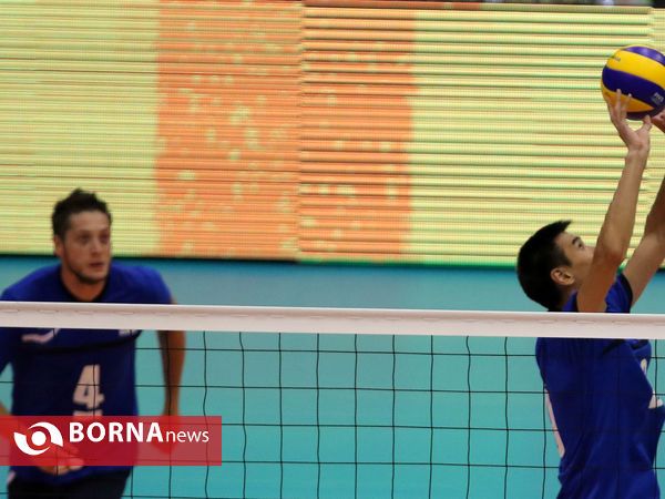 دیدار والیبال ایران - قزاقستان  قهرمانی آسیا