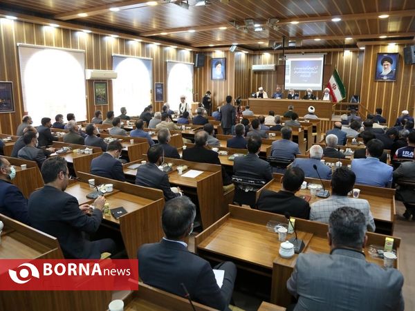 حضور وزیر ورزش و جوانان در جلسه شورای اداری شهرستان رشتخوار