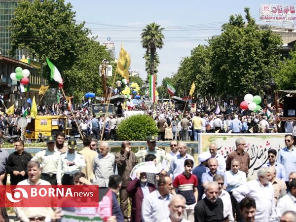 راهپیمایی روز قدس در رشت