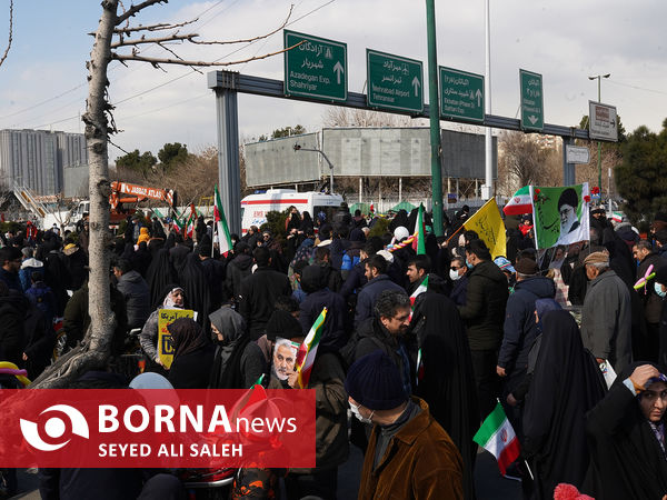 راهپیمایی ۲۲ بهمن - میدان آزادی تهران