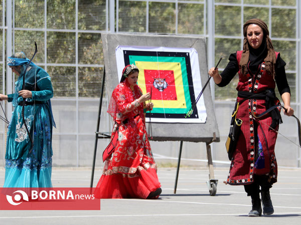 دومین دوره مسابقات تیراندازی با کمان سنتی در شیراز