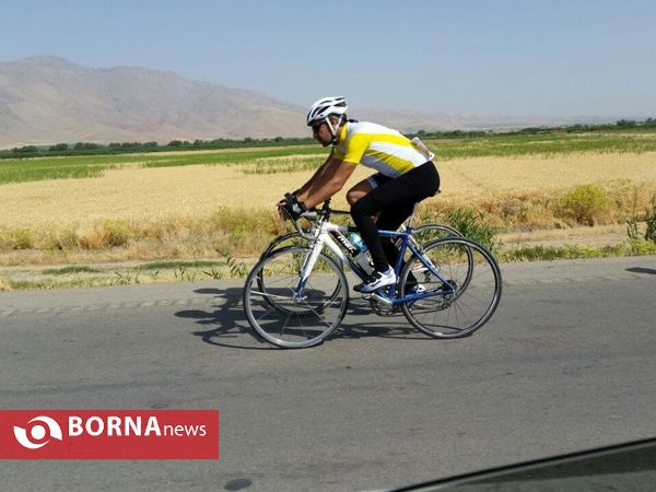 مسابقه دوچرخه سواری پیشکسوتان لرستان دربروجرد