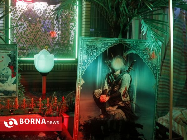 عزاداری شب هفتم محرم _ شهرستان لاهیجان