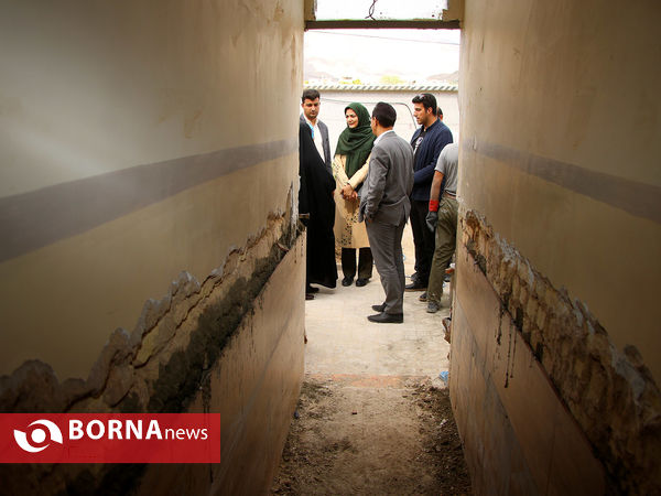 بازدید مدیرکل دفتر برنامه ریزی و توسعه امور اجتماعی جوانان وزارت ورزش و جوانان از مناطق سیل زده شیراز