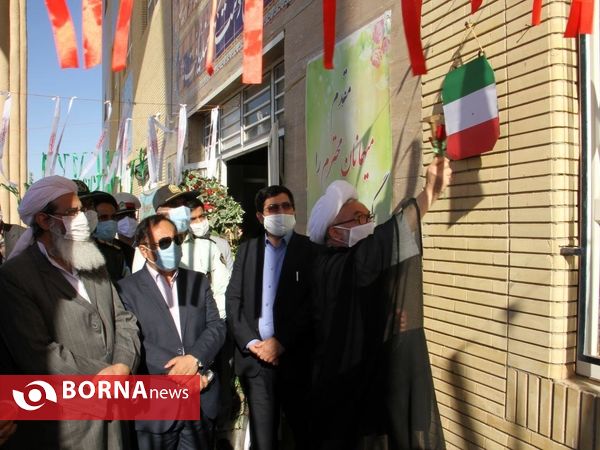 آئین مراسم بازگشایی مدارس در شهرستان مرزی تایباد