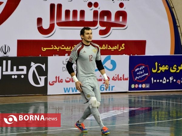 دیدار دوستانه فوتسال ایران و روسیه از نگاه دوربین