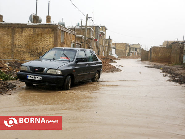روستاهای اطراف شیراز روی آب