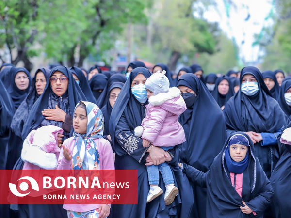  تجمع بزرگ مردم اراک