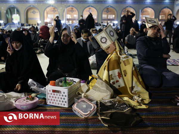 مراسم احیاء شب نوزدهم ماه مبارک رمضان - مصلی امام خمینی "ره"