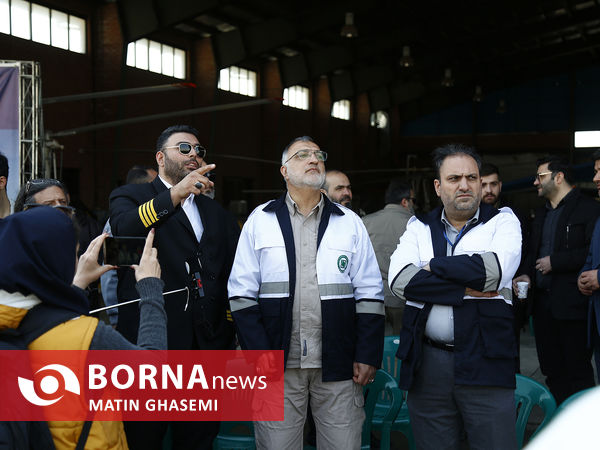 مانور مدیریت بحران زلزله در تهران