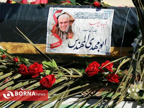 تشییع پیکر مطهر سردار سلیمانی و ابومهدی المهندس در اهواز(2)