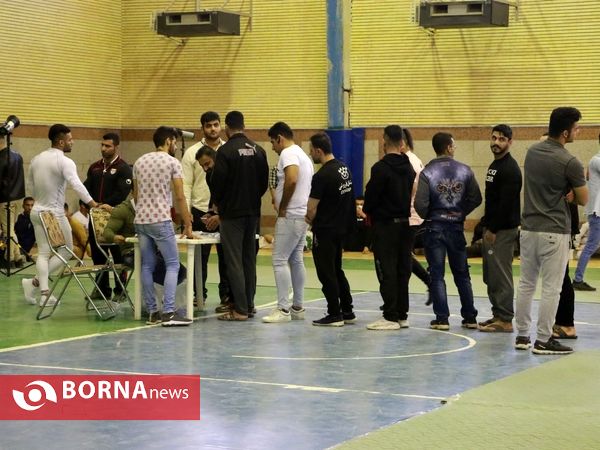 مسابقات چهار جانبه پرورش اندام خوزستان
