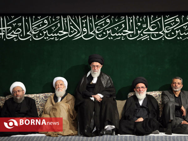 نخستین شب عزاداری ایام شهادت امام حسین (ع) در حضور رهبر معظم انقلاب