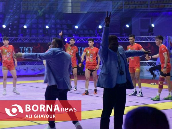 فینال کبدی قهرمانی جوانان جهان در ارومیه