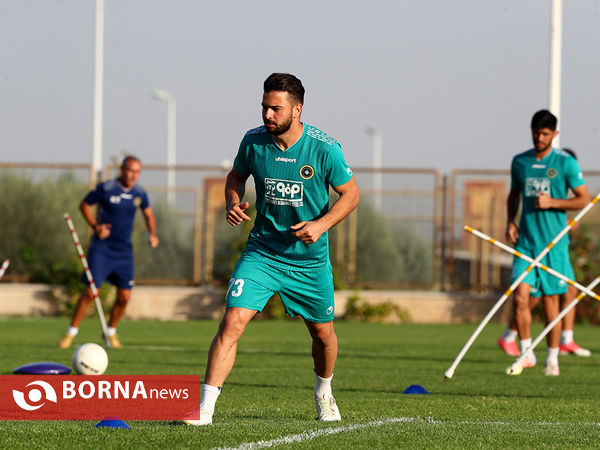 تمرین تیم فوتبال سپاهان