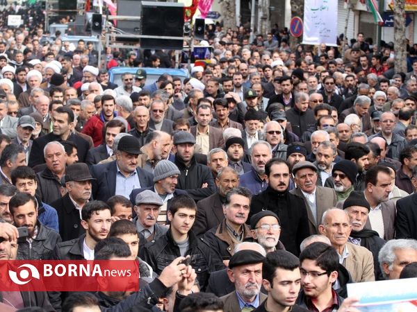 راهپیمایی روز 22 بهمن- شهرستان لاهیجان