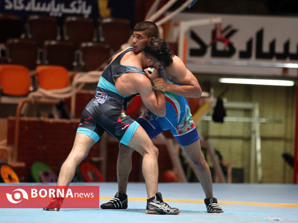 تمرین تیم ملی کشتی فرنگی