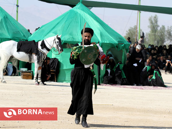 تعزیه روز عاشورا در روستای چاه شرف شهرستان مُهر استان فارس