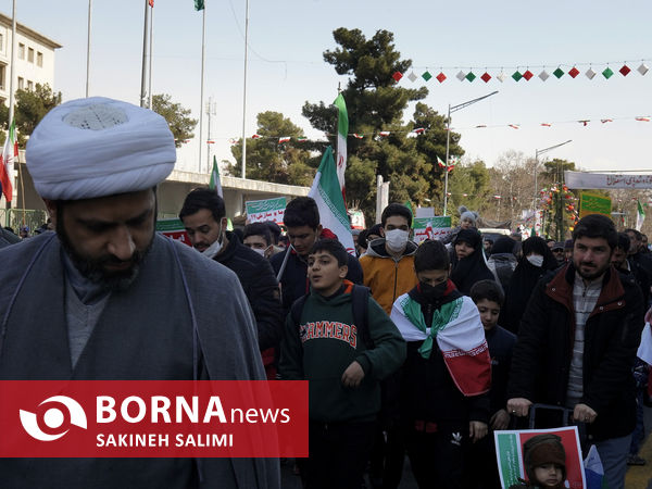 راهپیمایی ۲۲ بهمن تهران -۱