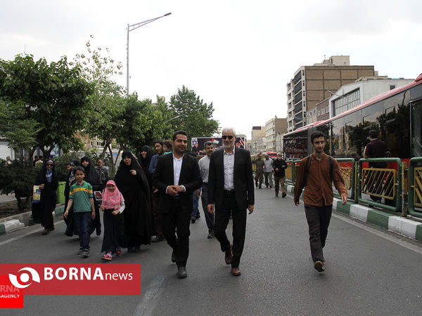 حضور مسئولان در راهپیمایی روز جهانی قدس