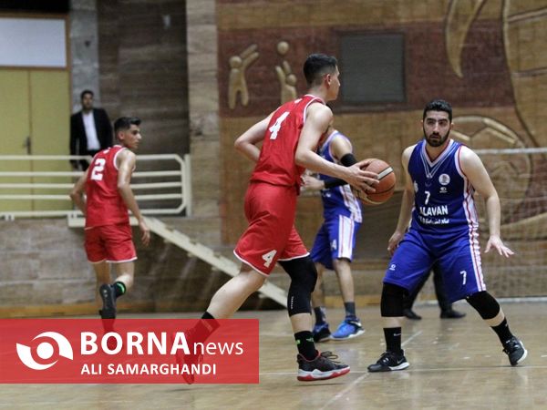 دیدار تیم های بسکتبال سپید رشت _ ملوان بندرانزلی