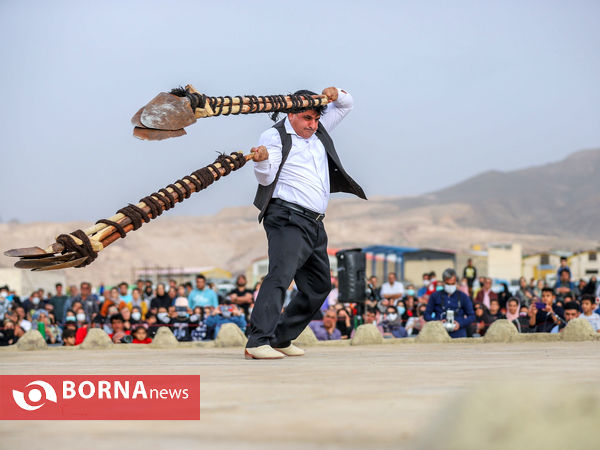 مراسم بیل‌گردانی در «نیم‌ور محلات»