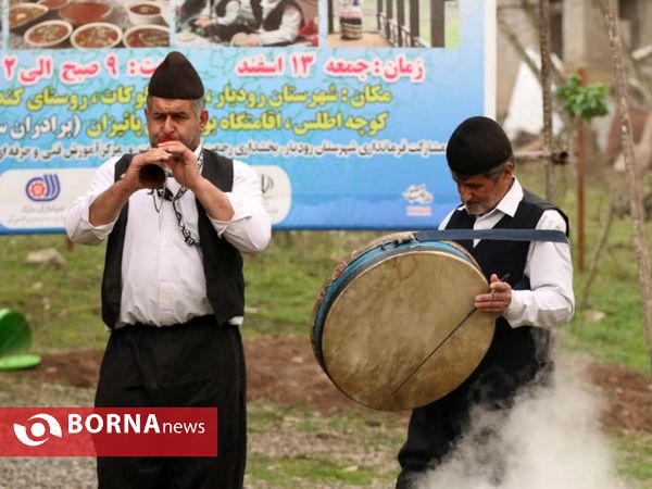 آئین سنتی سمنو پزان در شهرستان رودبار