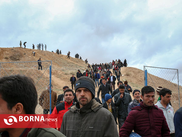 کشتی با چوخه در گود زینل خان - اسفراین