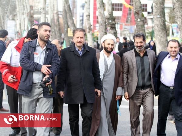 راهپیمایی روز 22 بهمن- شهرستان لاهیجان
