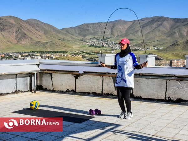 برون در روزهای کرونای همچنان با انگیزه
