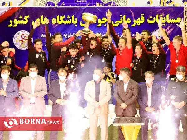 مراسم اختتامیه فینال هندبال جوانان کشور در یاسوج