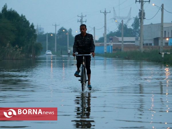 آبادان سه روز بعد از بارندگی