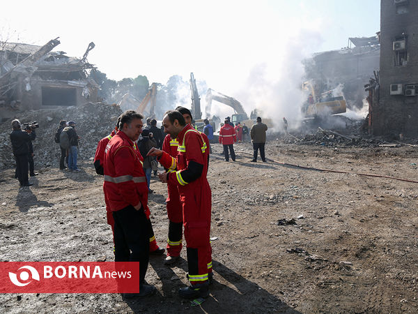 هفتمین روز حادثه پلاسکو