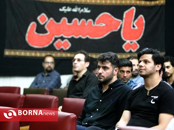 مراسم ختم مهدی شادمانی- مسجدالرضا تهران