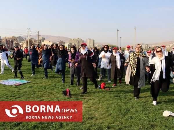 همایش پیاده روی و ورزش صبحگاهی جامعه ورزش آذربایجان‌غربی