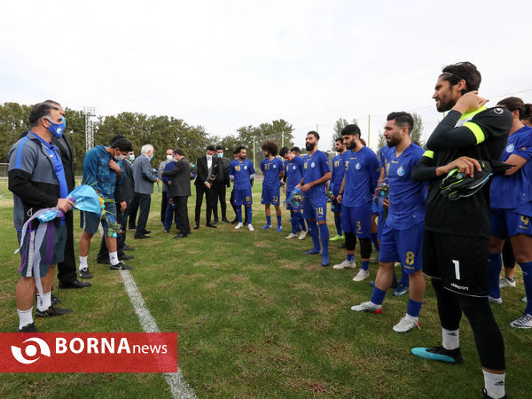 اولین تمرین تیم استقلال تهران با محمود فکری