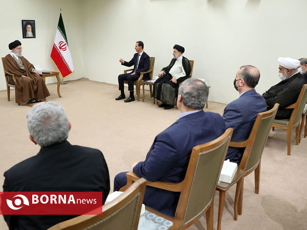 دیدار بشار اسد با رهبر انقلاب