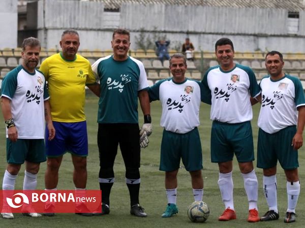 دیدار دوستانه دوتیم پیشکسوتان لاهیجان-  چوکا تالش