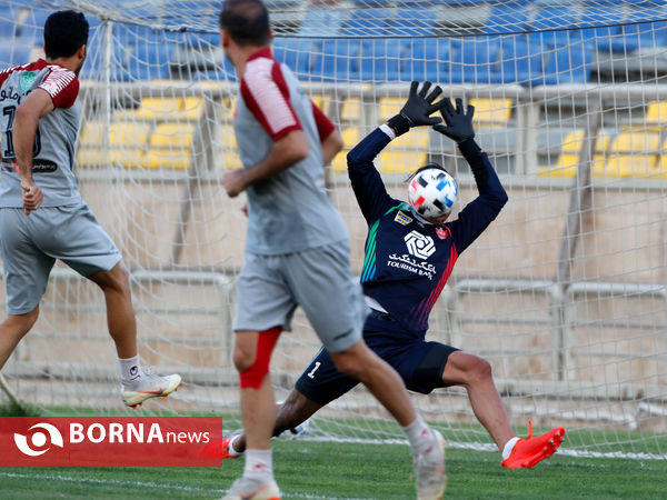 تمرین تیم فوتبال پرسپولیس تهران